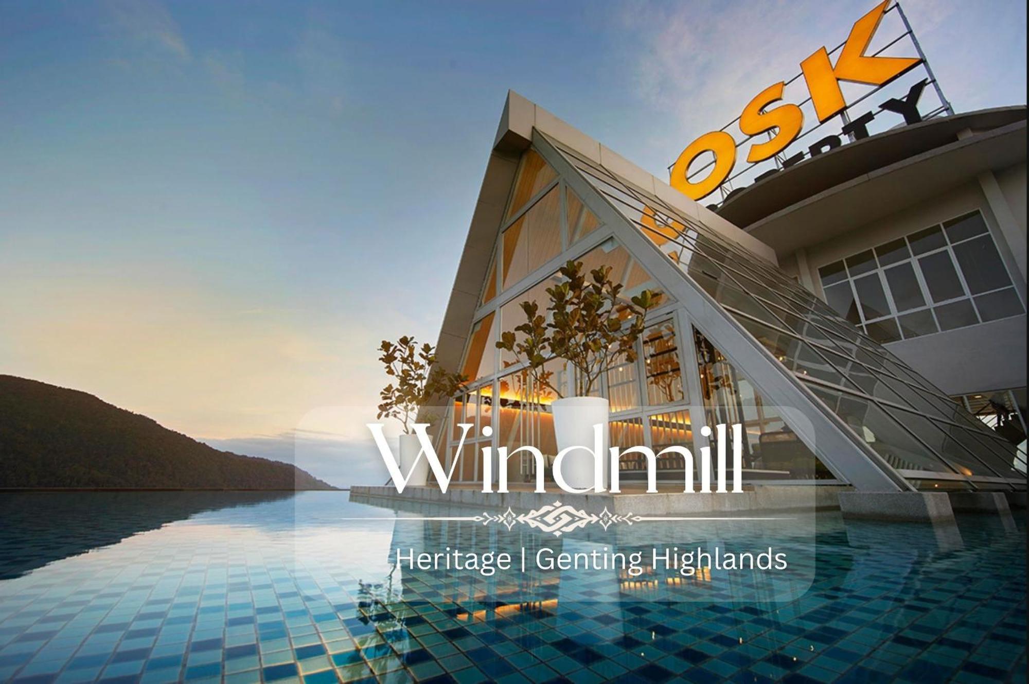 Windmill Upon Hills Luxurious Sky Villa 360 Sky Pool Heated Pool Mountainous Genting View Genting Highland By Heritage Genting Highlands Extérieur photo