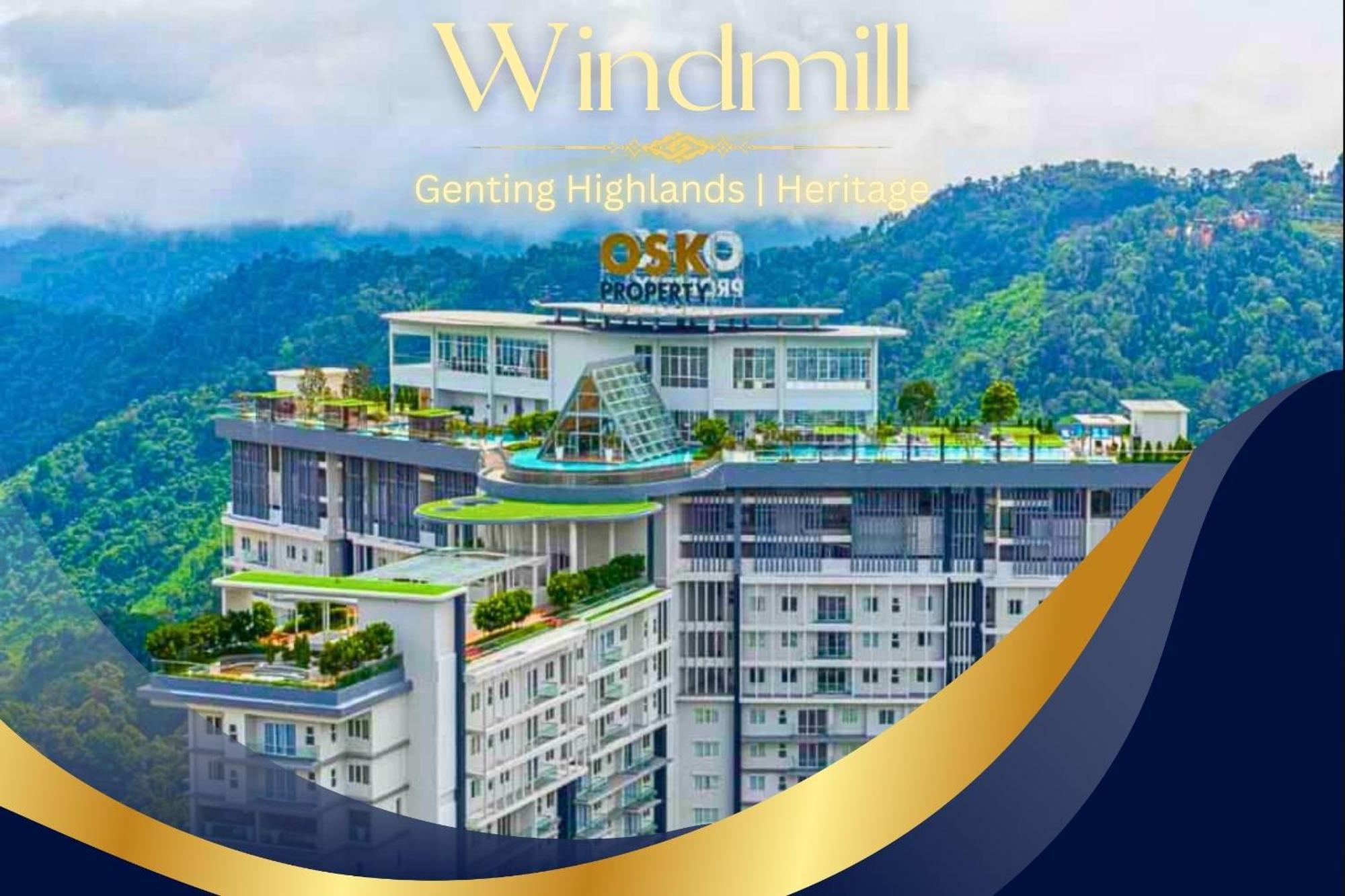 Windmill Upon Hills Luxurious Sky Villa 360 Sky Pool Heated Pool Mountainous Genting View Genting Highland By Heritage Genting Highlands Extérieur photo